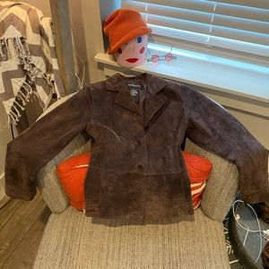 Brandon Thomas Suede Leather jacket